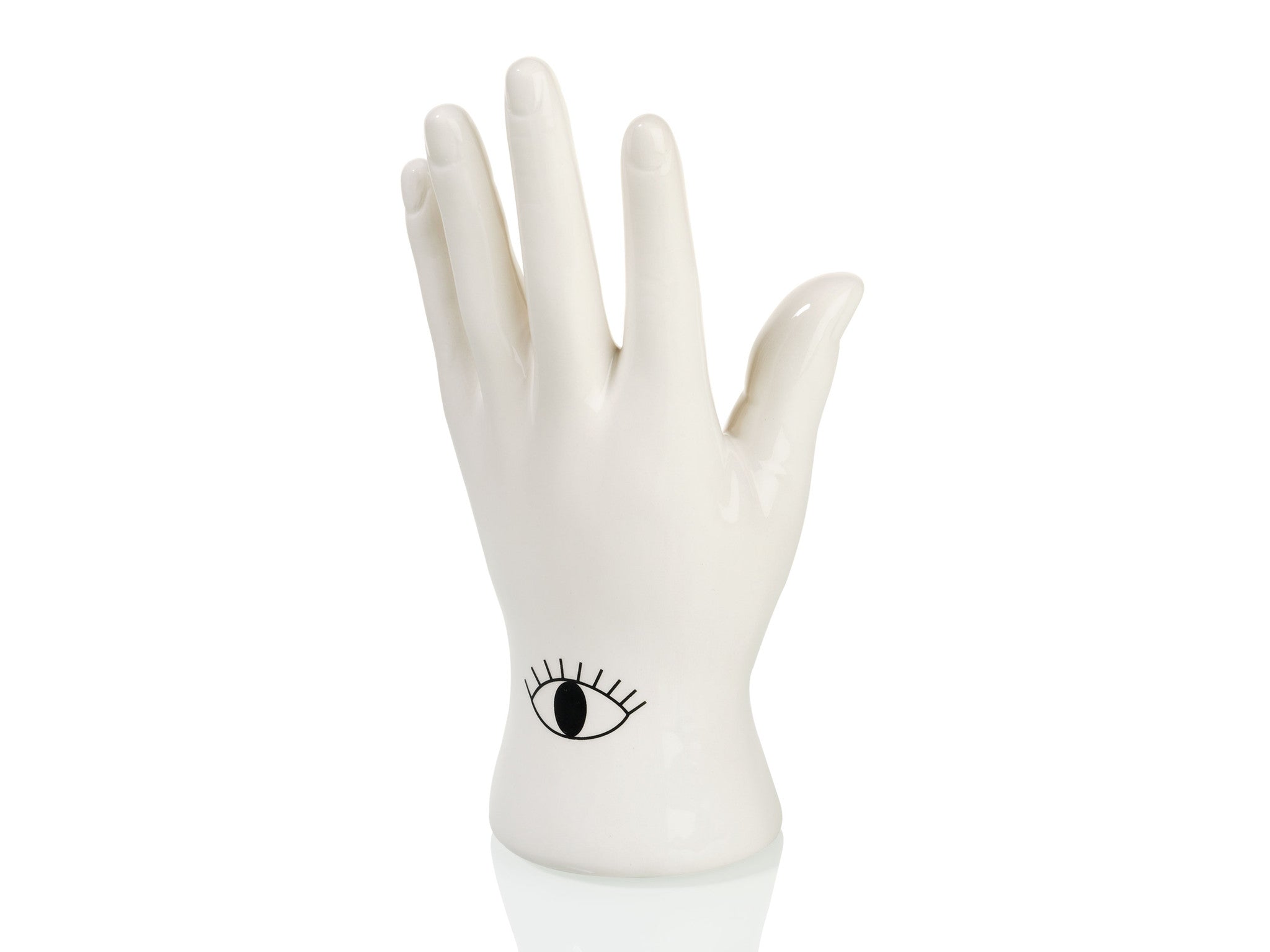 bitten-hand-porte-bijoux-main-c-ramique-noire image 2