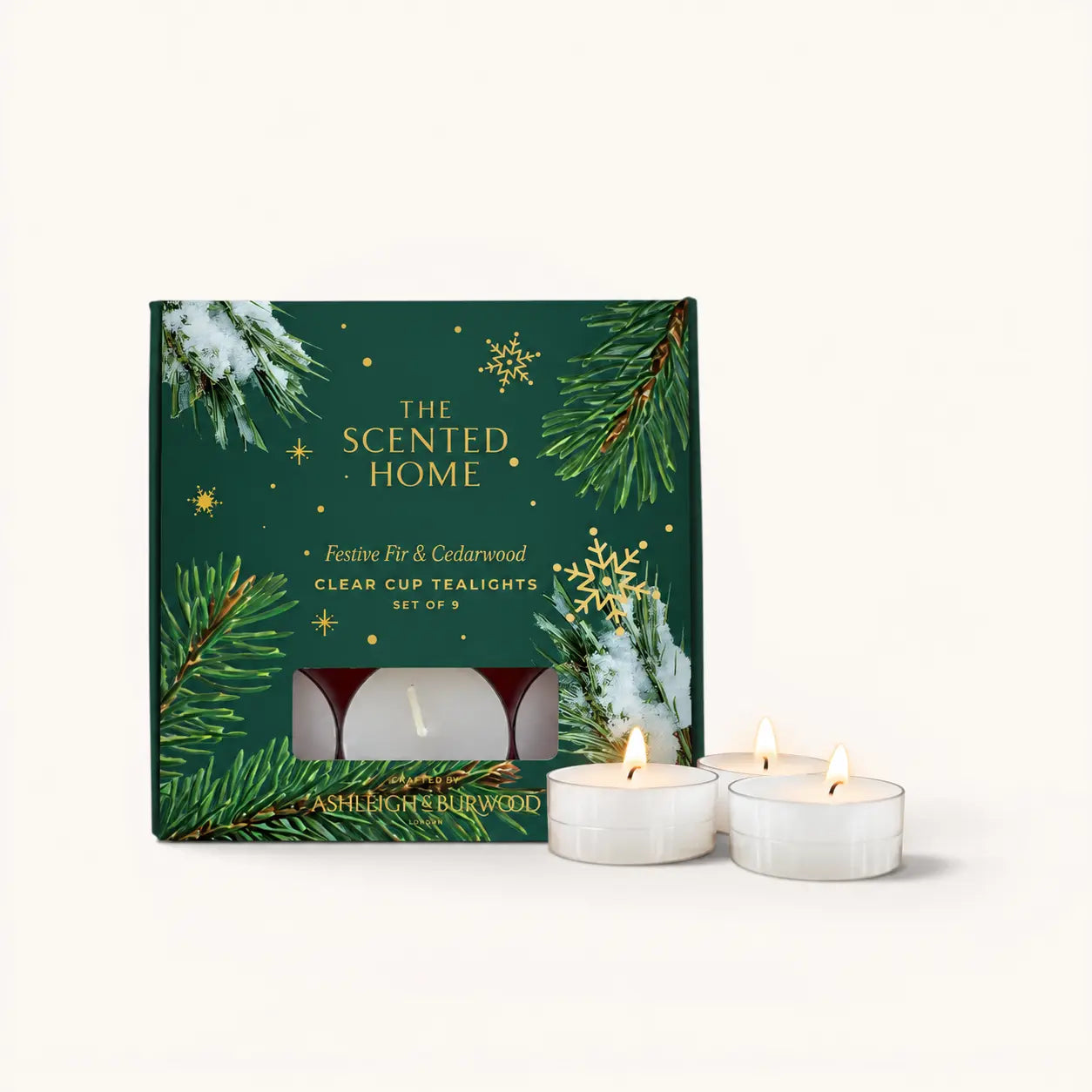 ashleigh-burwood-festive-fir-bougies-chauffe-plat-x9-sapin image 1