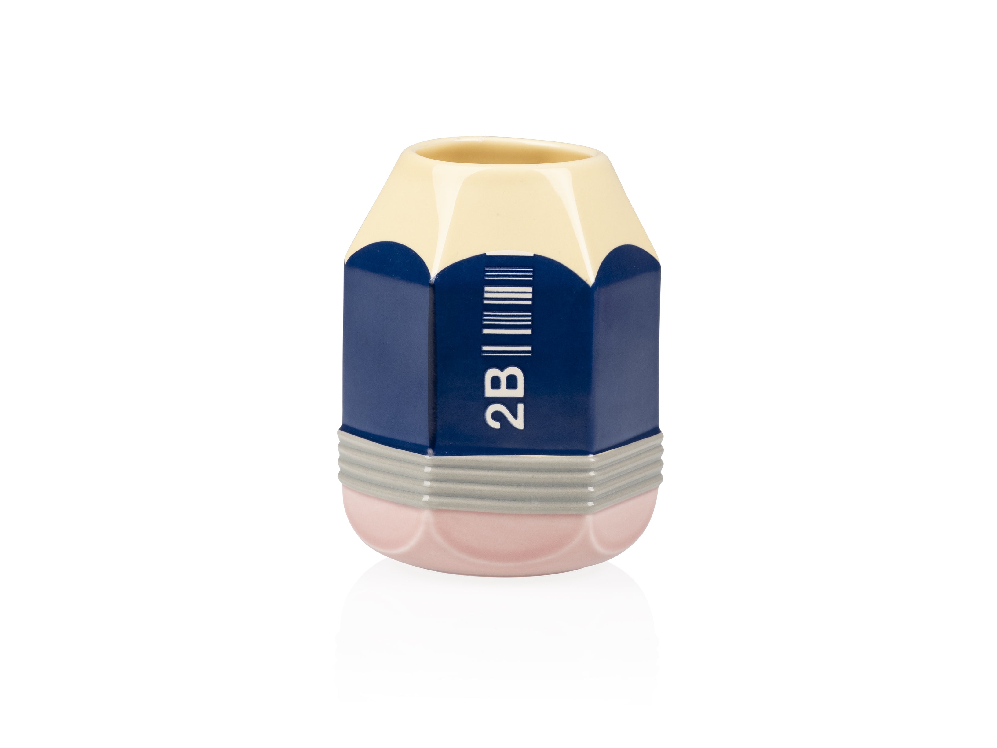 bitten-stationary-porte-crayons-c-ramique-bleu-2b image 5