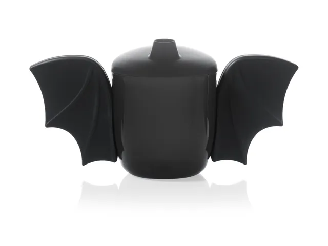 bitten-kids-bat-tasse-bec-noire-225-ml-anti-fuite image 1