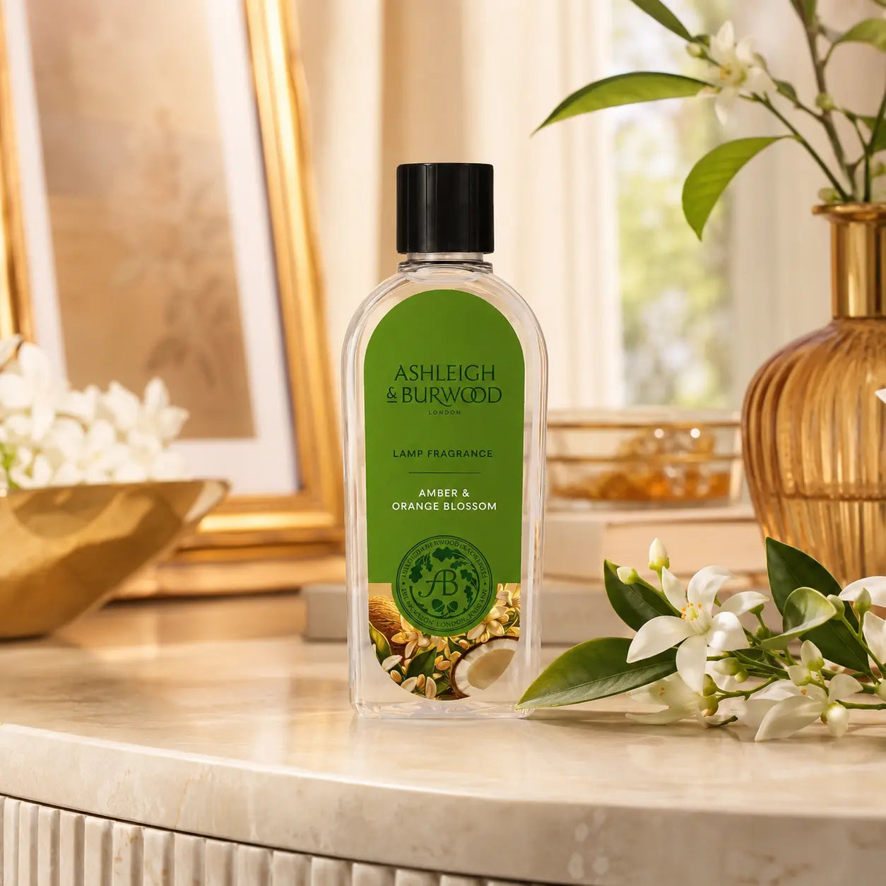 ashleigh-burwood-lamp-fragrance-amber-orange-blossom-recharge-ambre image 2