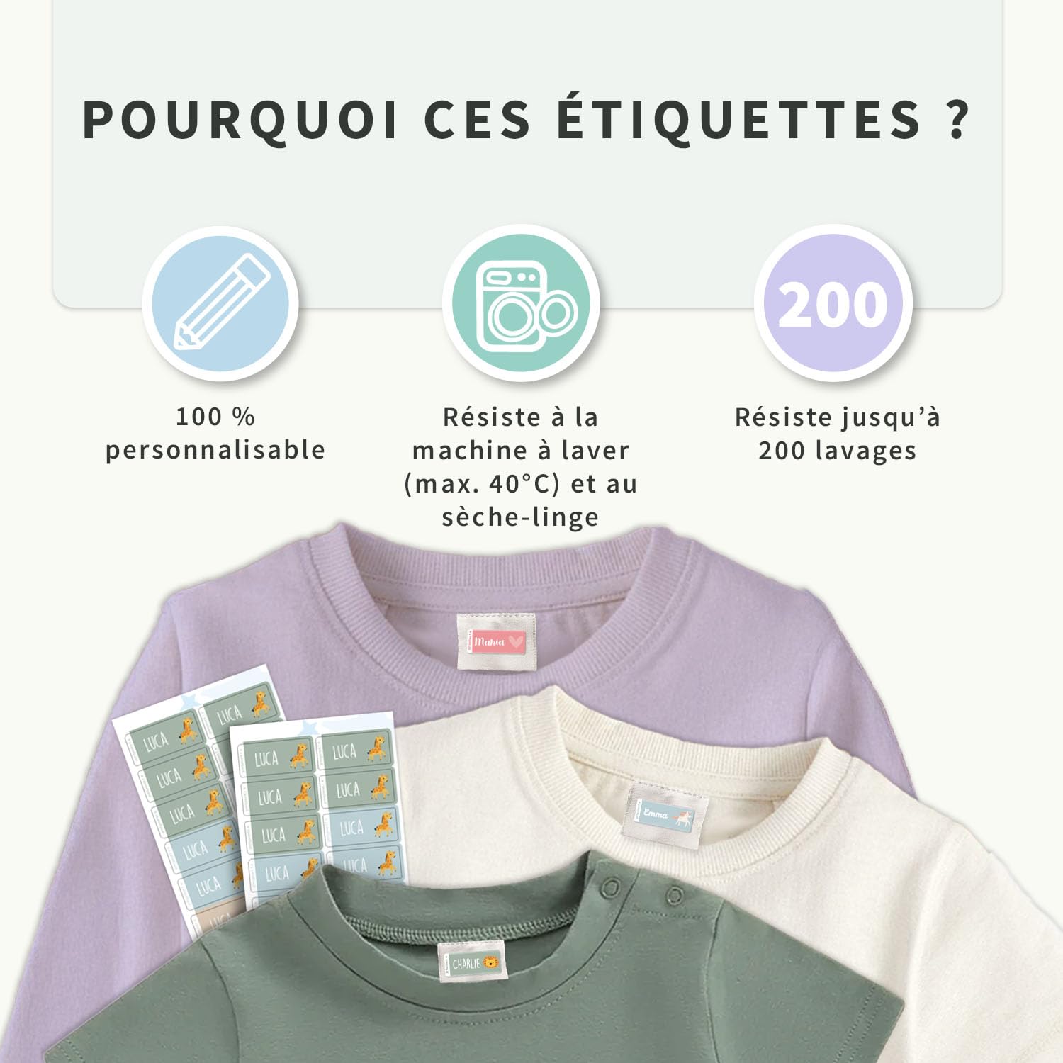 bienmarquer-tiquettes-v-tements-autocollantes-nature-pr-nom-enfant image 2