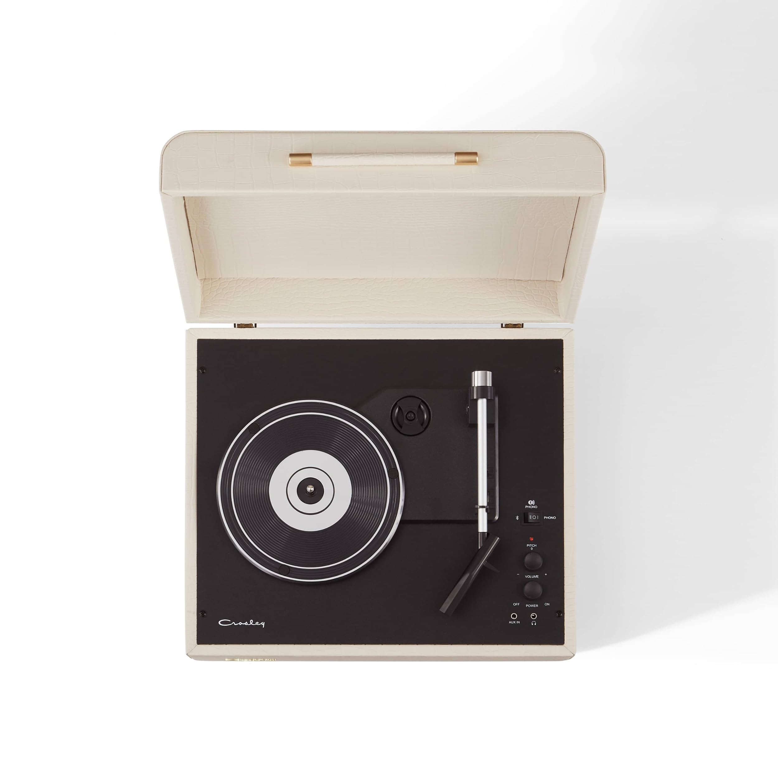 crosley-mercury-platine-vinyle-bluetooth-ivoire-3-vitesses image 7