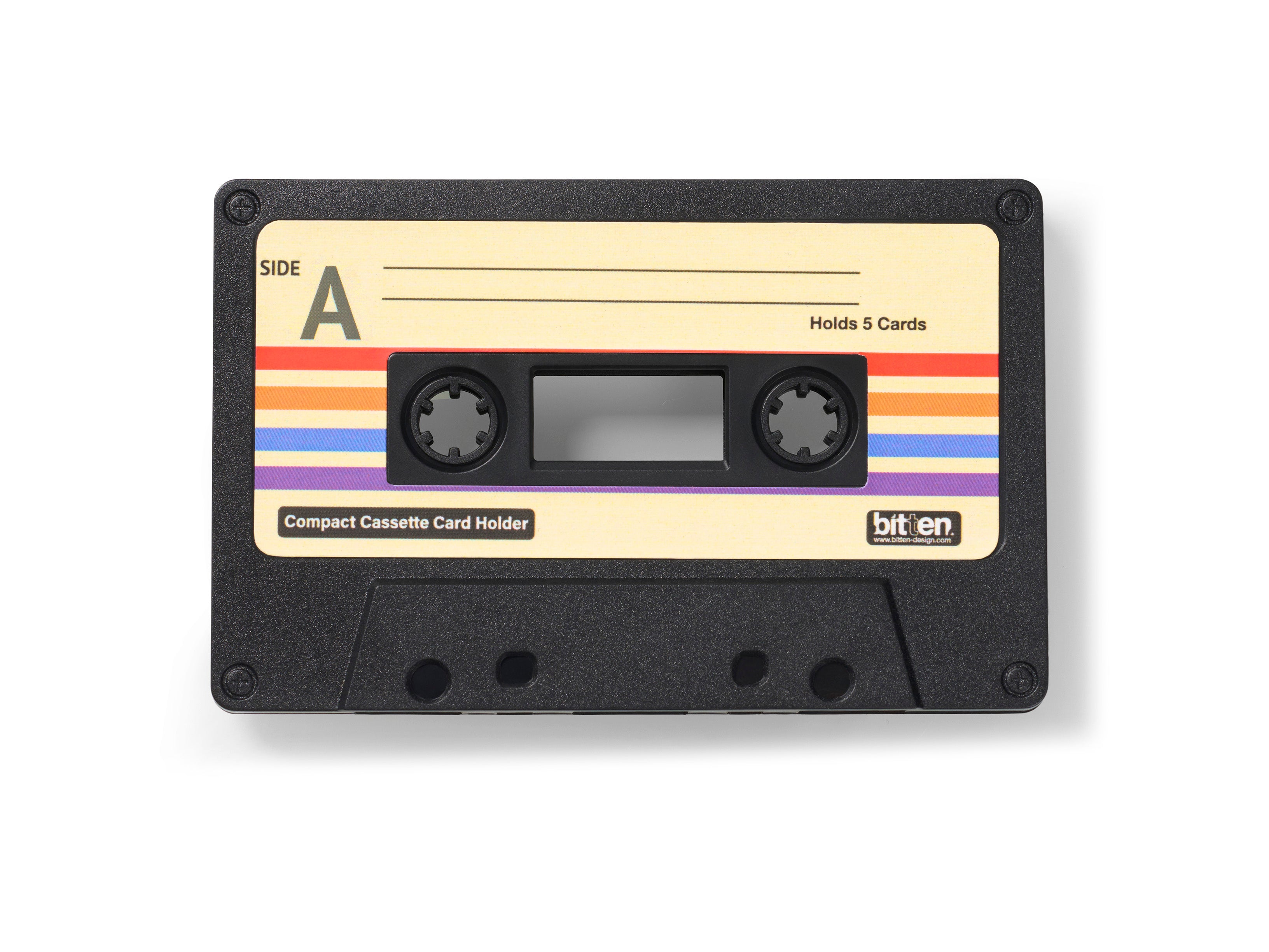 bitten-stationary-cassette-porte-cartes-noir-rfid-5-cartes image 2