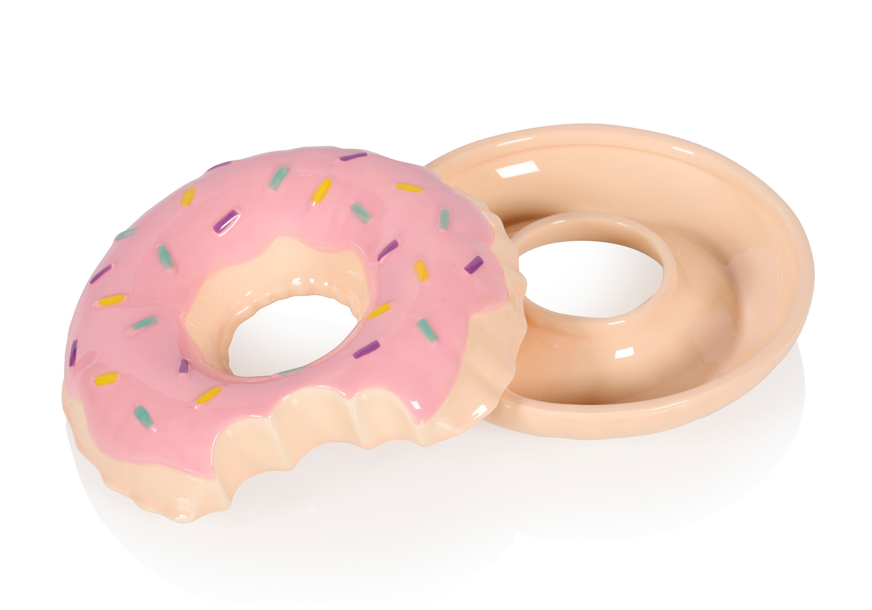 bitten-floaty-donut-bo-te-bijoux-c-ramique-rose-13-5-cm image 2