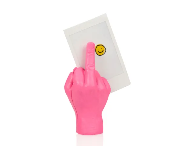 bitten-hand-finger-porte-photo-magn-tique-rose image 1