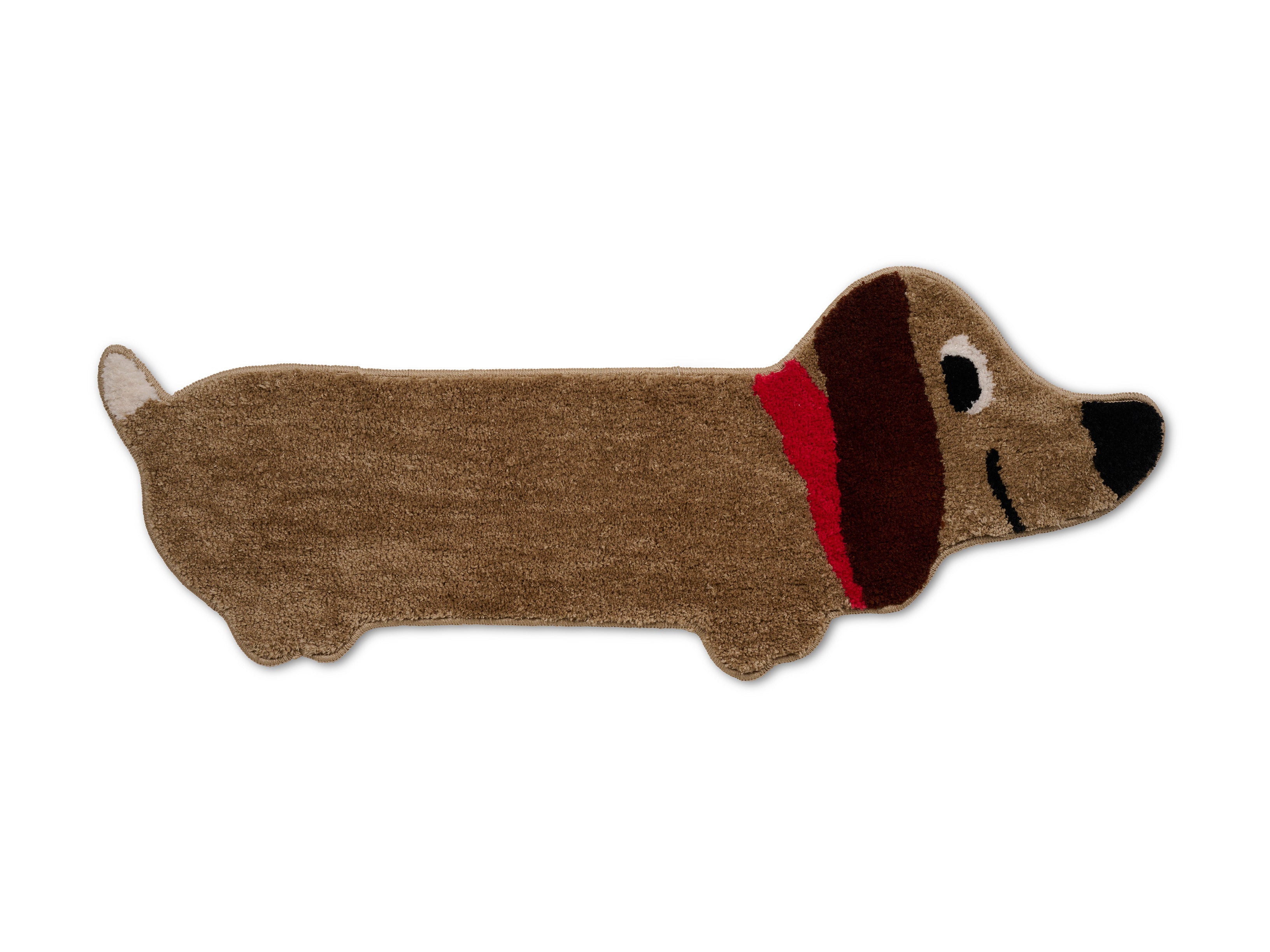 bitten-home-tapis-teckel-marron-120-cm-stretched image 1