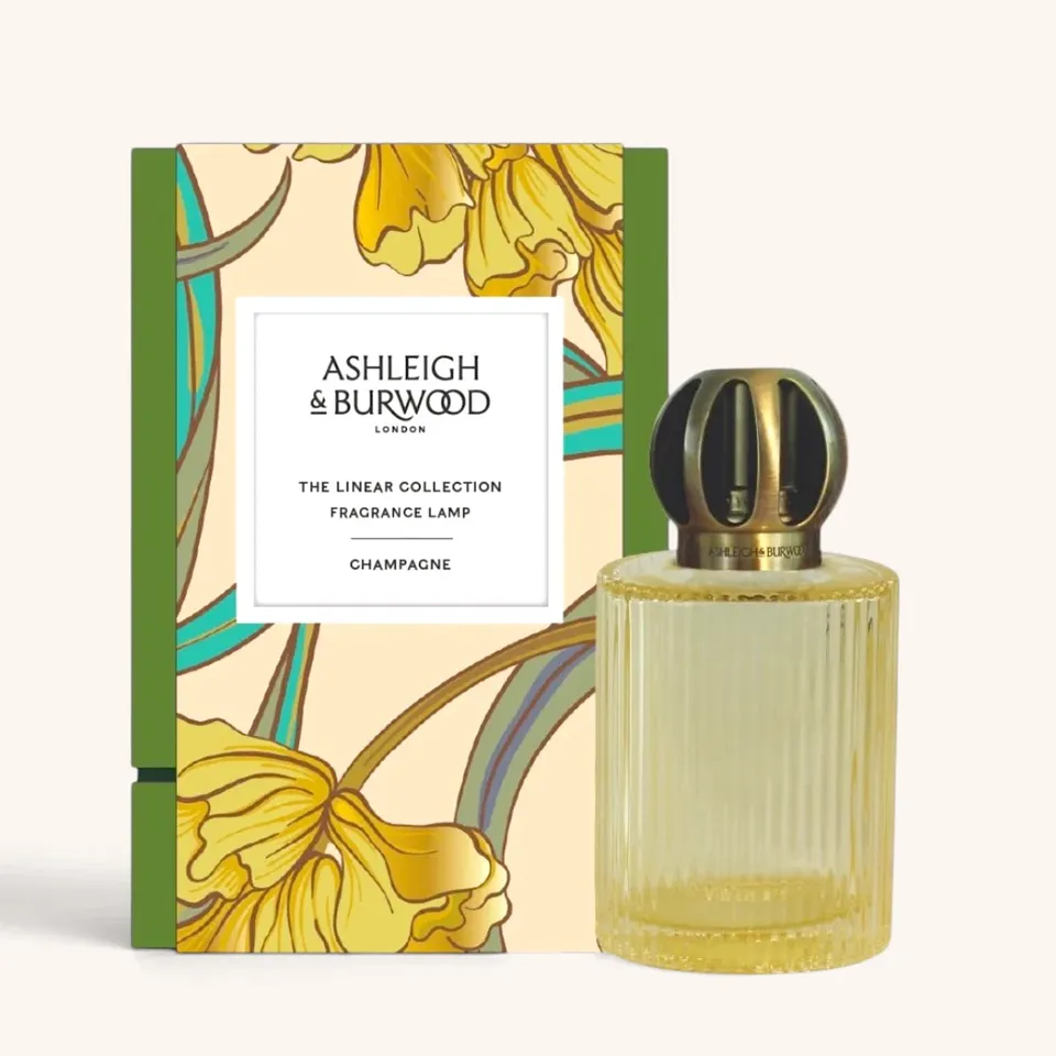 ashleigh-burwood-linear-champagne-lampe-parfum-verre-cannel image 1