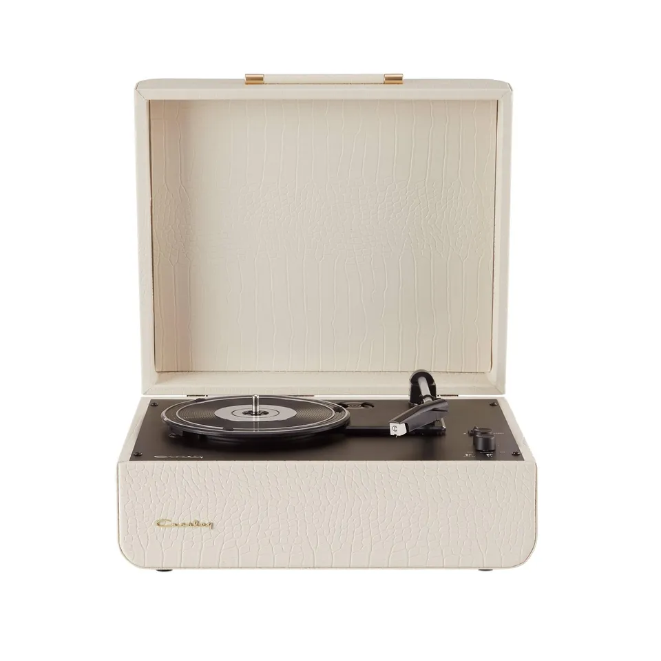 crosley-mercury-platine-vinyle-bluetooth-ivoire-3-vitesses image 1