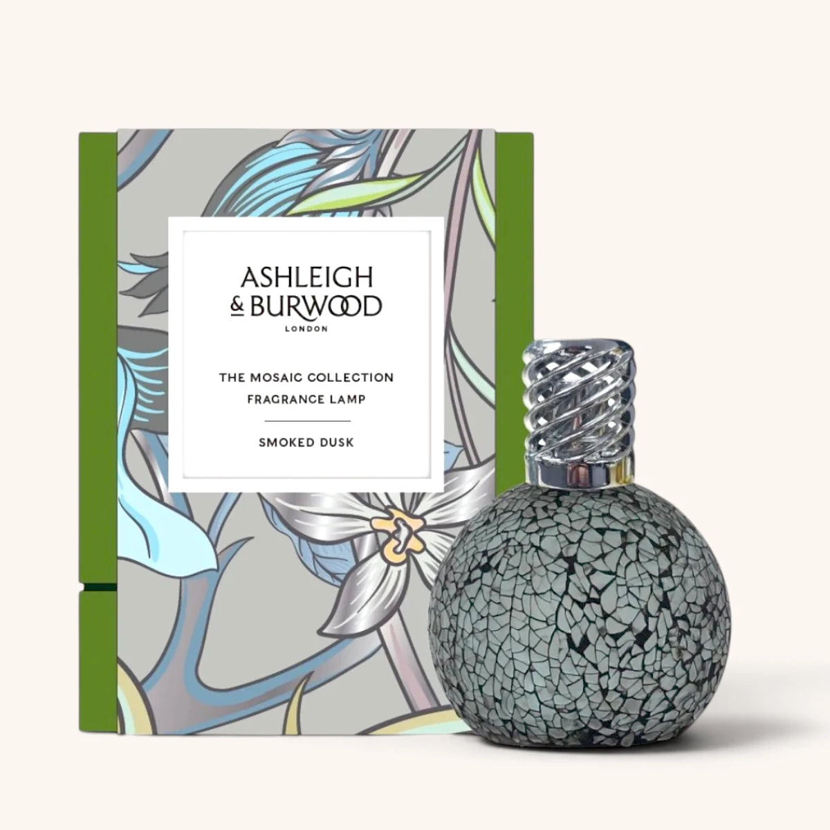ashleigh-burwood-smoked-dusk-lampe-parfum-e-grise-argent image 1