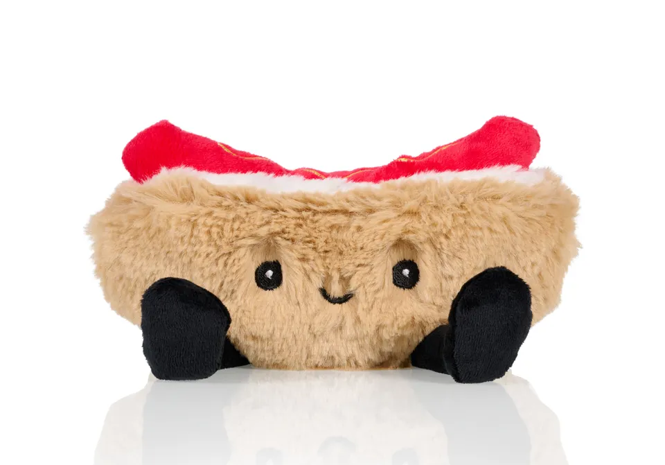 bitten-jolly-hot-dog-peluche-chauffante-lavande image 1