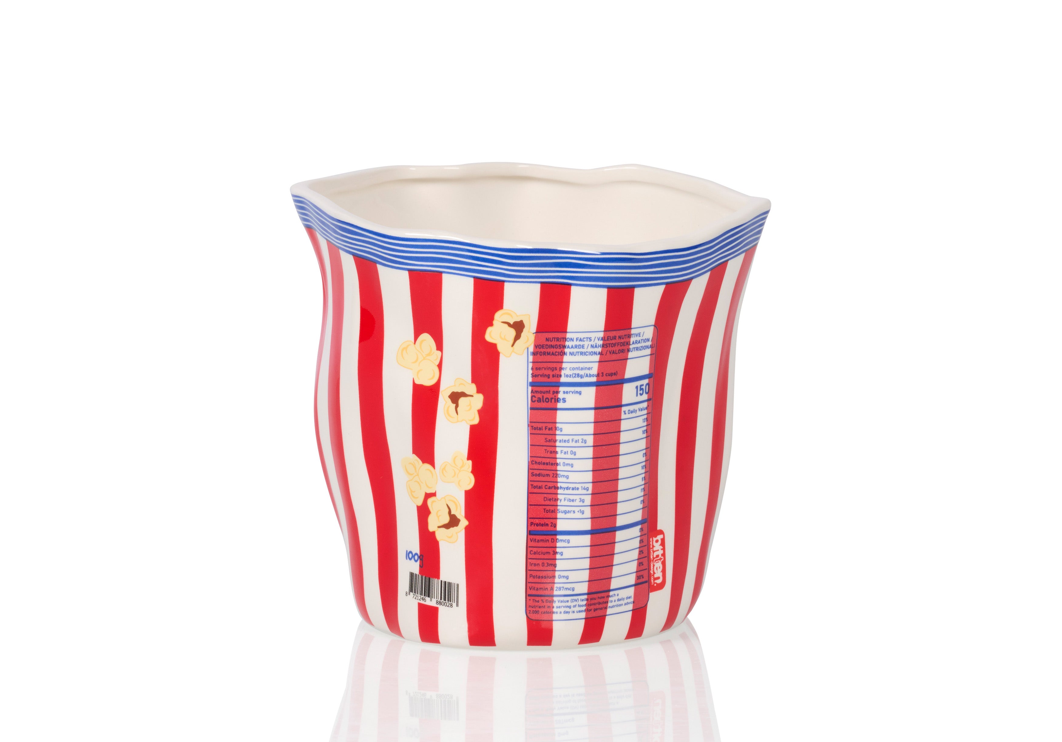 bitten-planters-vases-popcorn-pot-c-ramique-cin-ma image 3