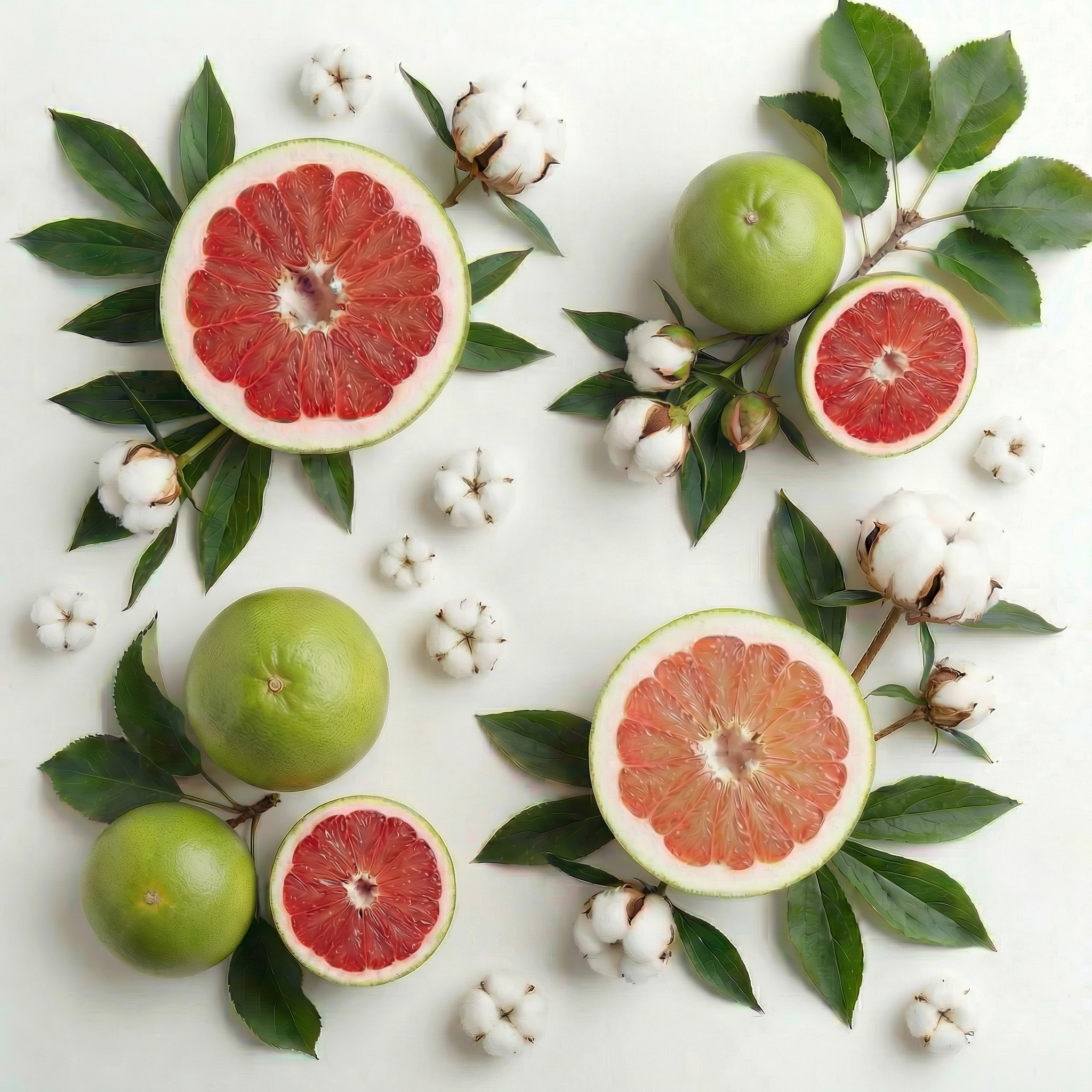 ashleigh-burwood-pomelo-cotton-flower-bougie-parfum-e-170g-agrumes-frais image 2