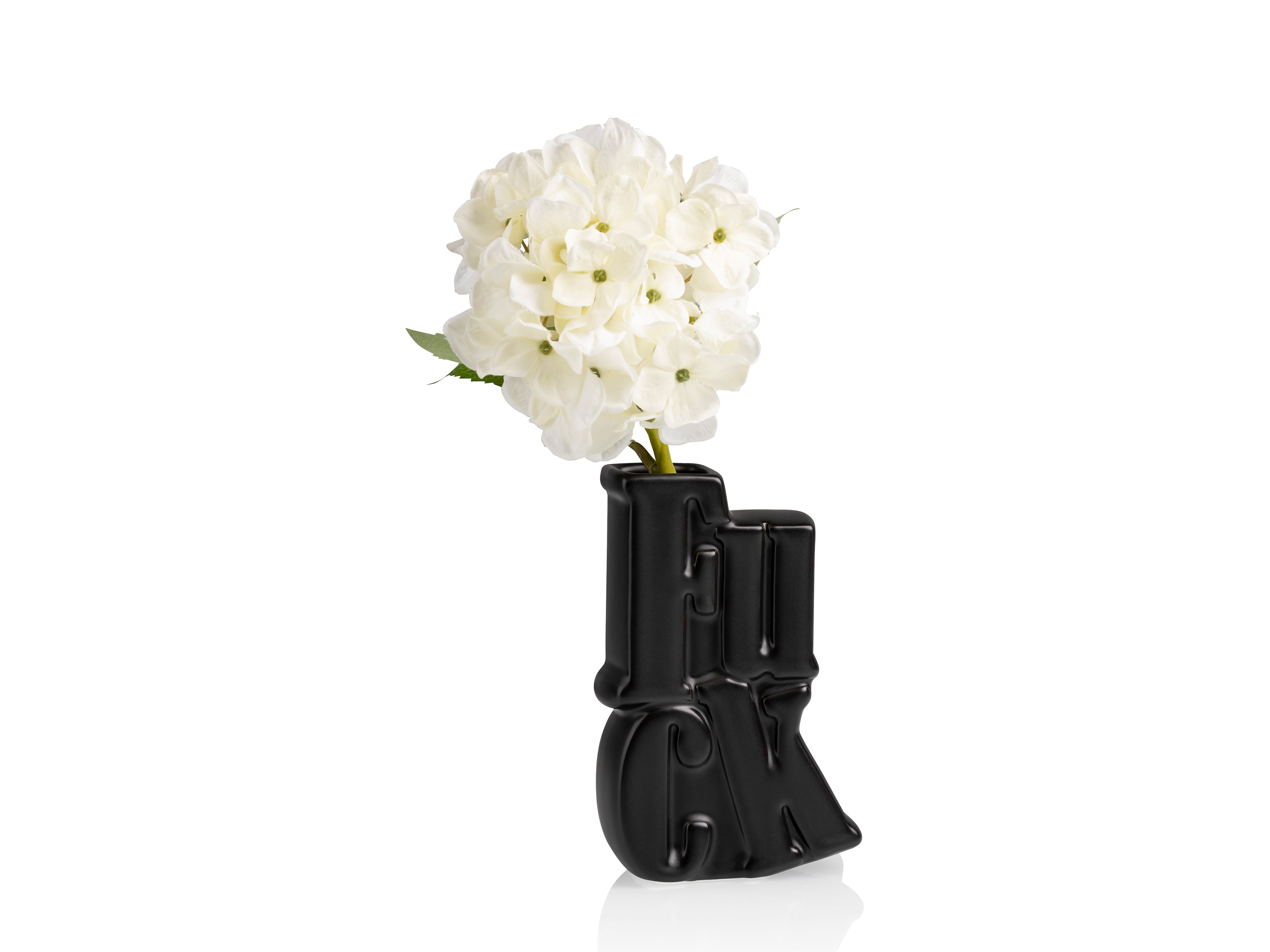 bitten-fuck-vase-vase-noir-mat-original image 2
