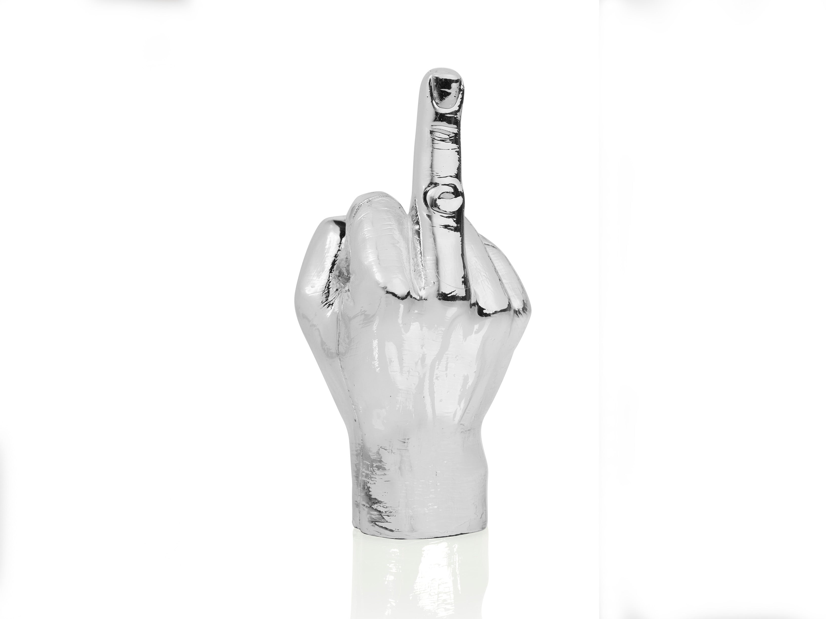 bitten-hand-collection-the-finger-porte-photo-magn-tique-argent image 2