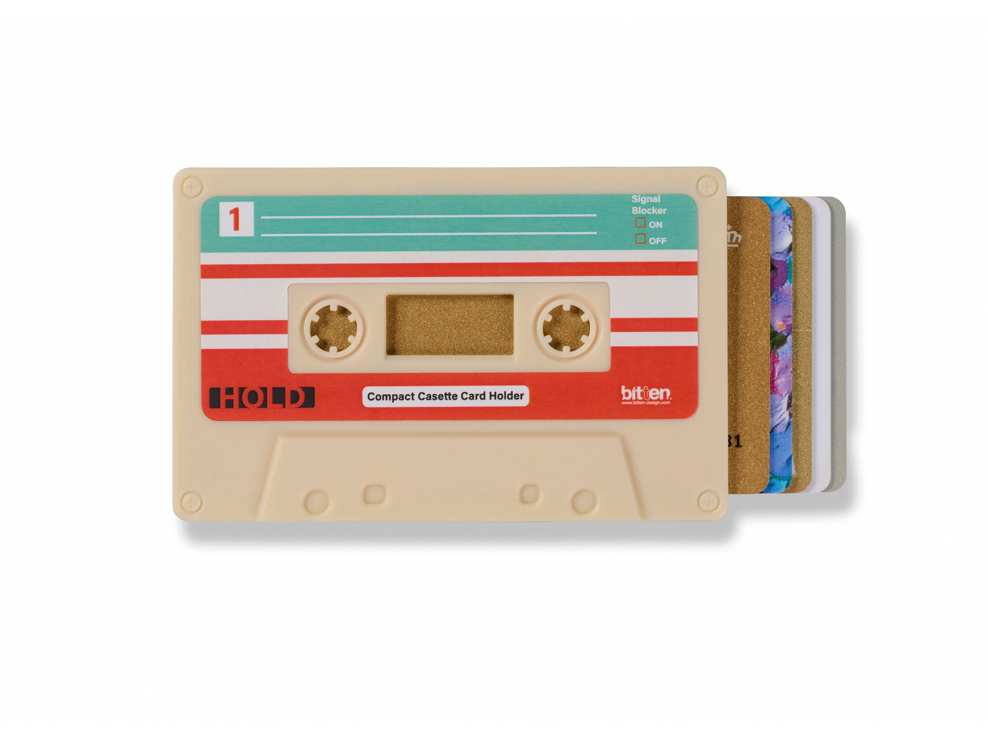 bitten-cassette-card-holder-porte-cartes-cassette-cr-me-rfid image 2