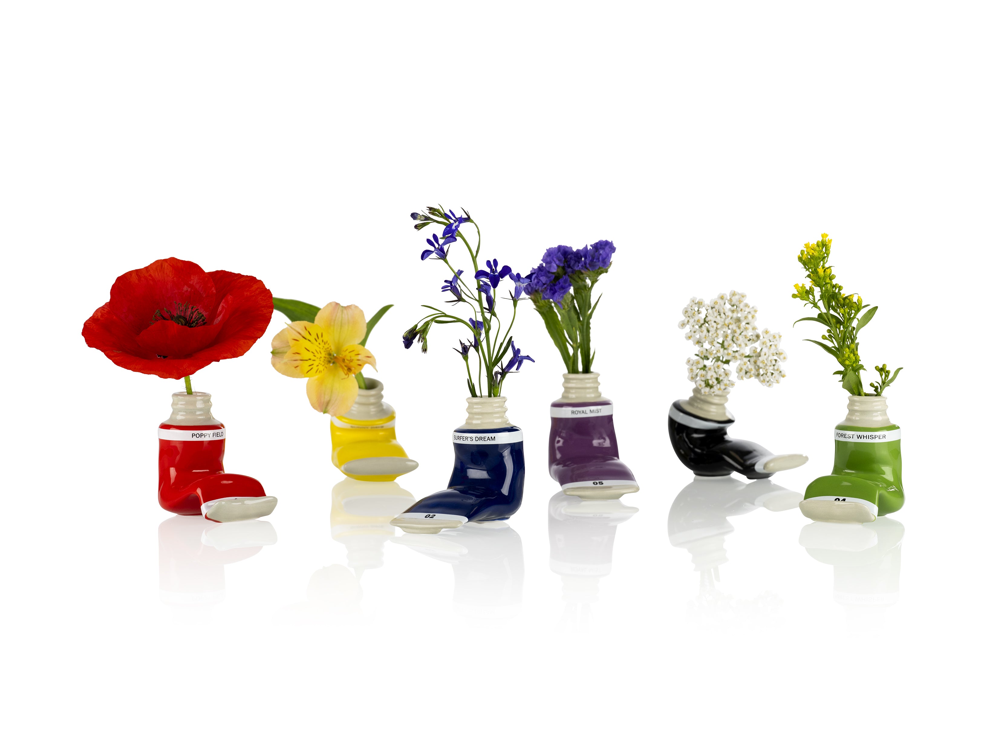 bitten-paint-tube-mini-vase-c-ramique-tube-peinture-surprise image 2