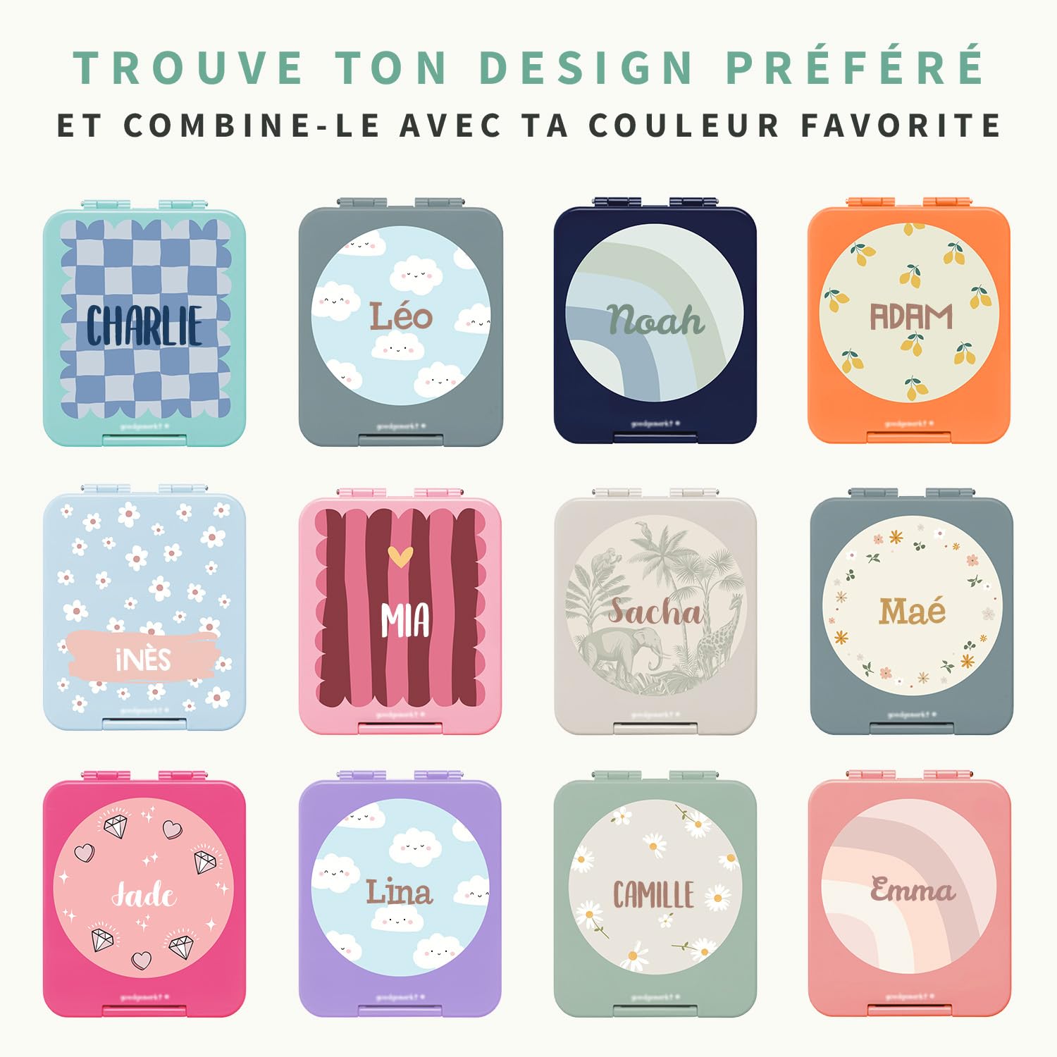 bienmarquer-lunch-box-personnalisable-bo-te-go-ter-vieux-vert-sans-bpa image 3