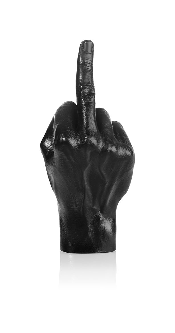 bitten-hand-the-finger-sculpture-doigt-noir-20cm image 3