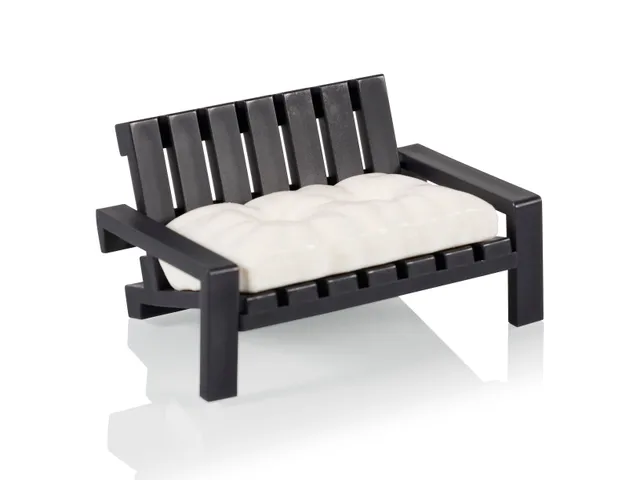bitten-home-porte-savon-banc-noir-soapy-bench image 1
