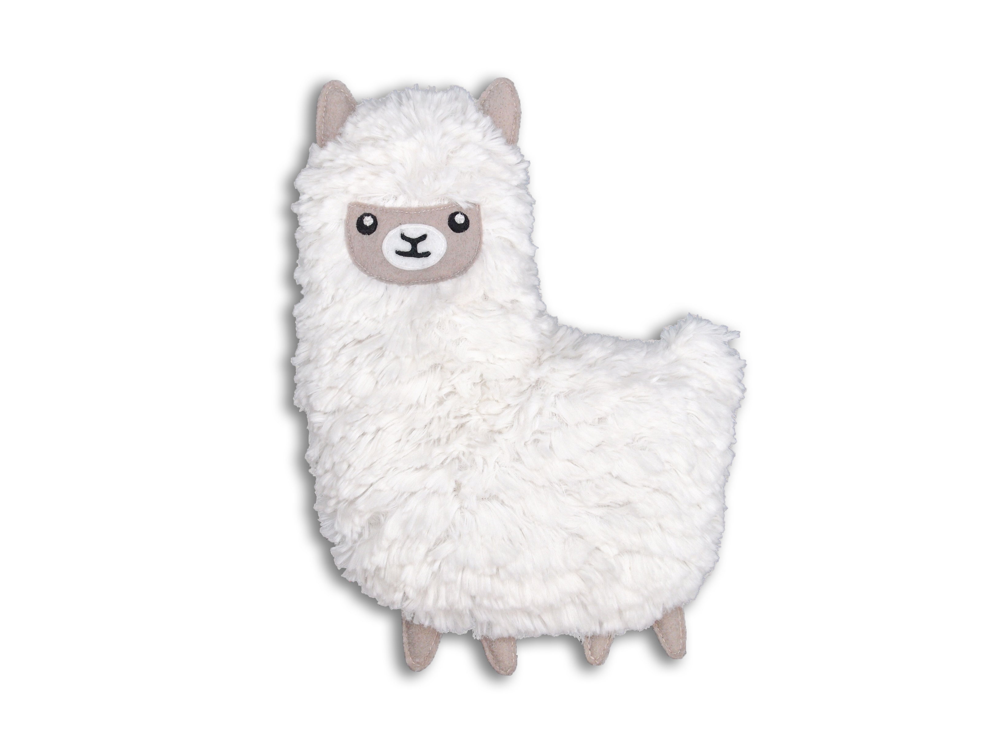 bitten-huggables-fluffy-llama-peluche-chauffante-lavande image 3