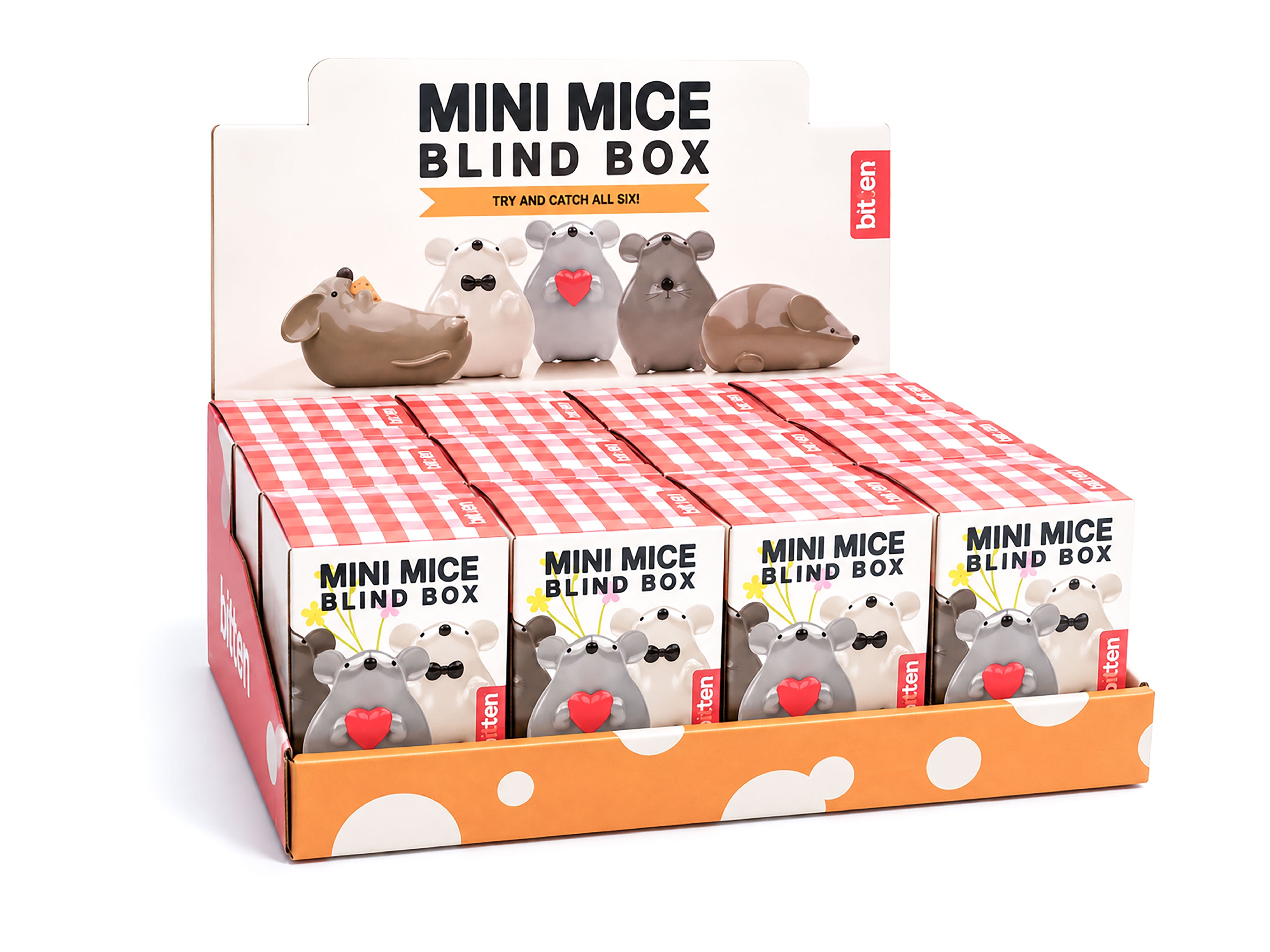 bitten-mini-mice-figurine-souris-c-ramique-surprise image 2
