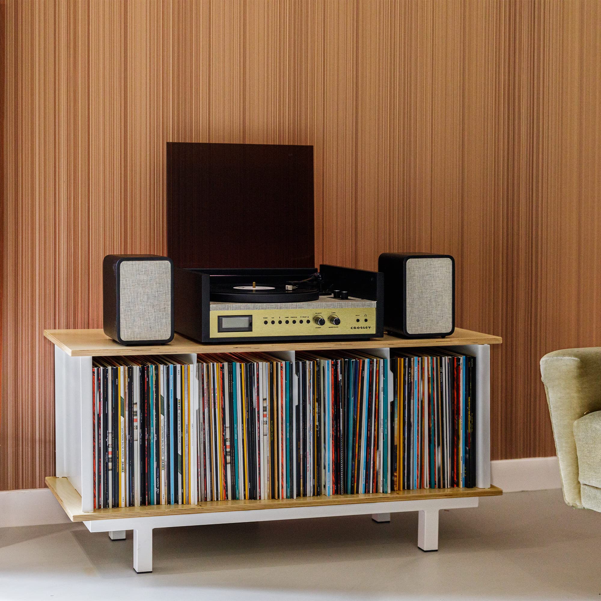 crosley-coda-platine-vinyle-bluetooth-noir-2-haut-parleurs image 2