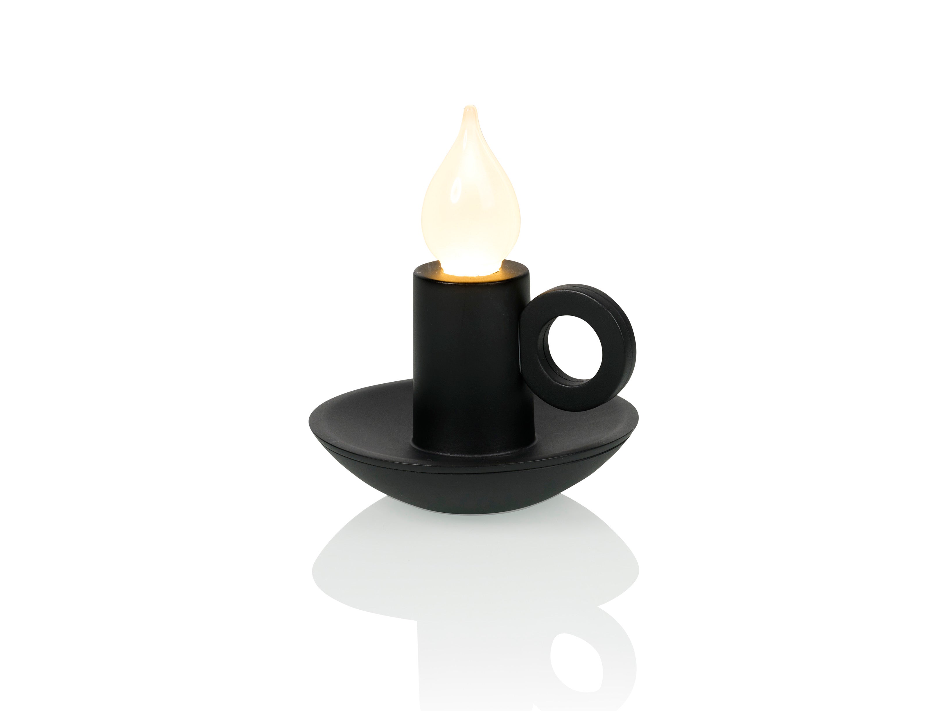 bitten-home-lampe-bougie-led-noire-usb-c image 2