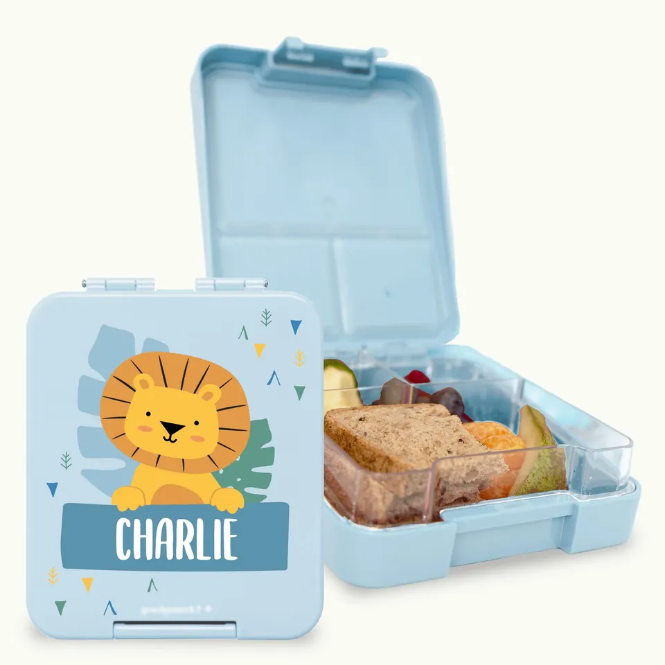 bienmarquer-lunch-box-enfant-bleu-clair-personnalis-e-pr-nom image 1