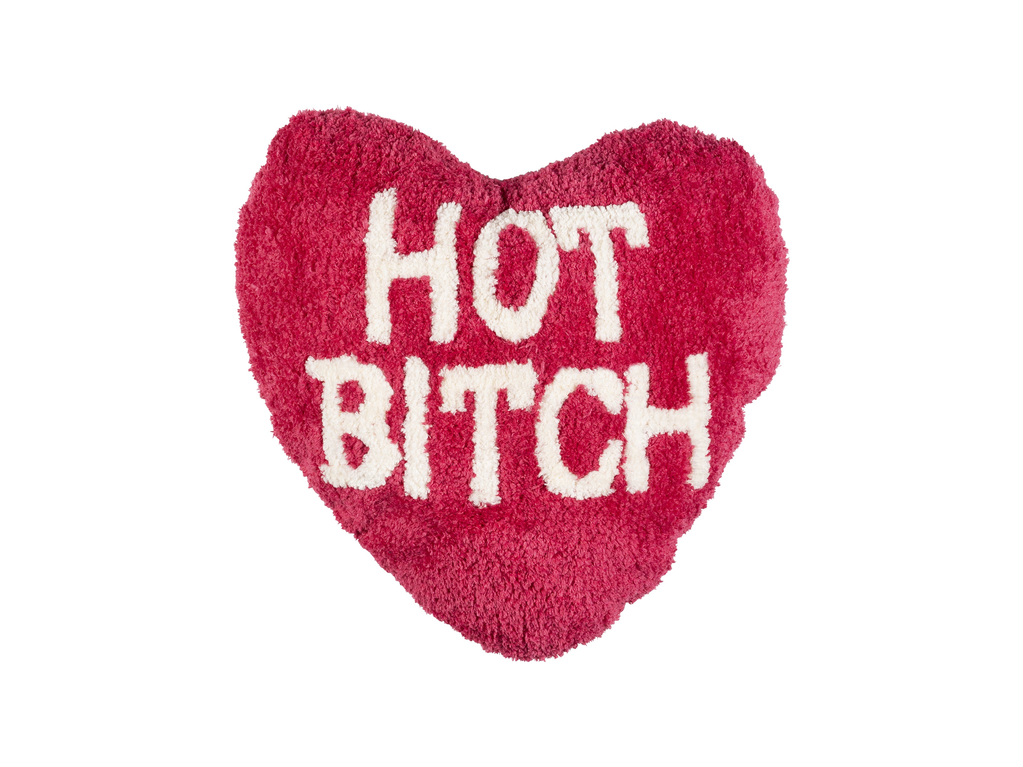 bitten-home-hot-bitch-heart-coussin-c-ur-45-cm-message image 1