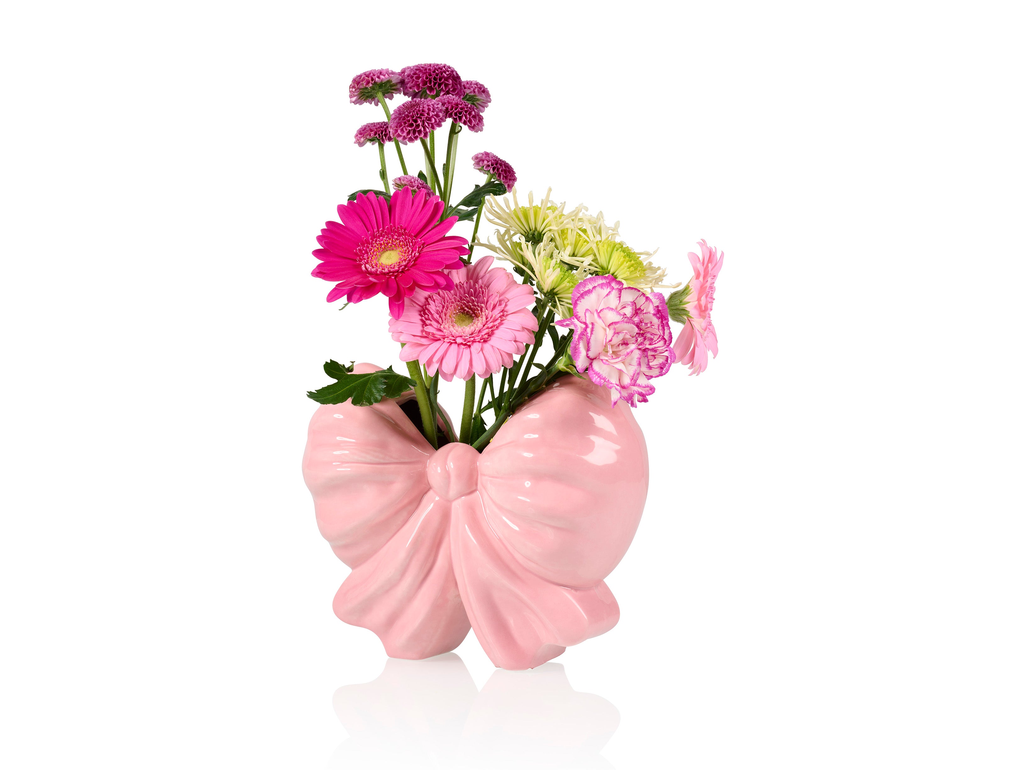 bitten-bow-vase-pink-vase-n-ud-rose-c-ramique image 2