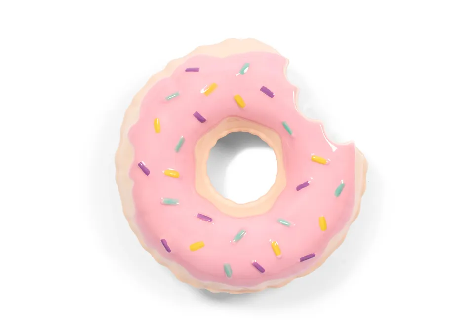 bitten-floaty-donut-bo-te-bijoux-c-ramique-rose-13-5-cm image 1