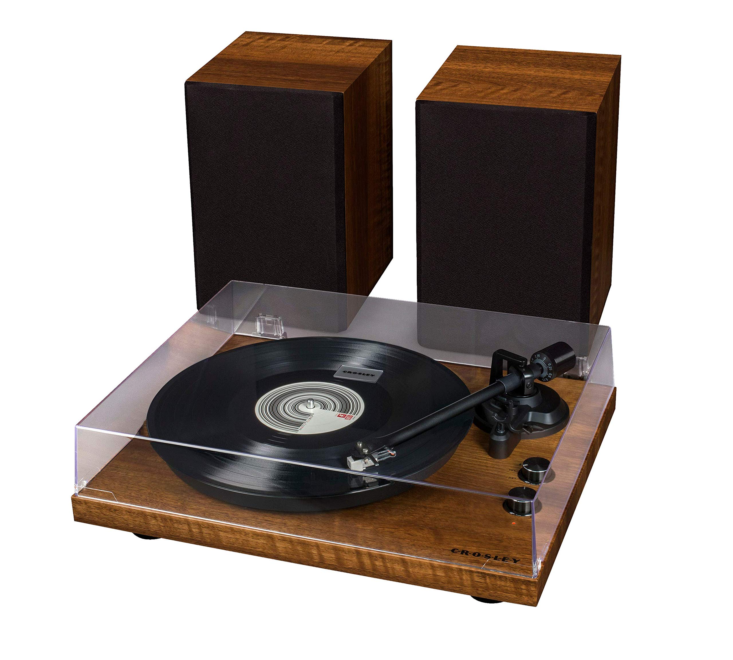 crosley-c62-platine-vinyle-bluetooth-noyer-avec-enceintes image 3