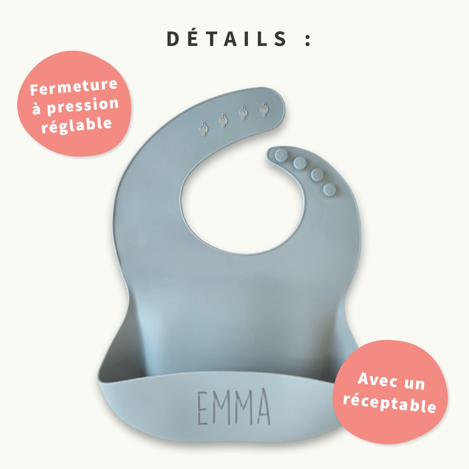 bienmarquer-b-b-bavoir-silicone-bleu-fonc-personnalis image 4