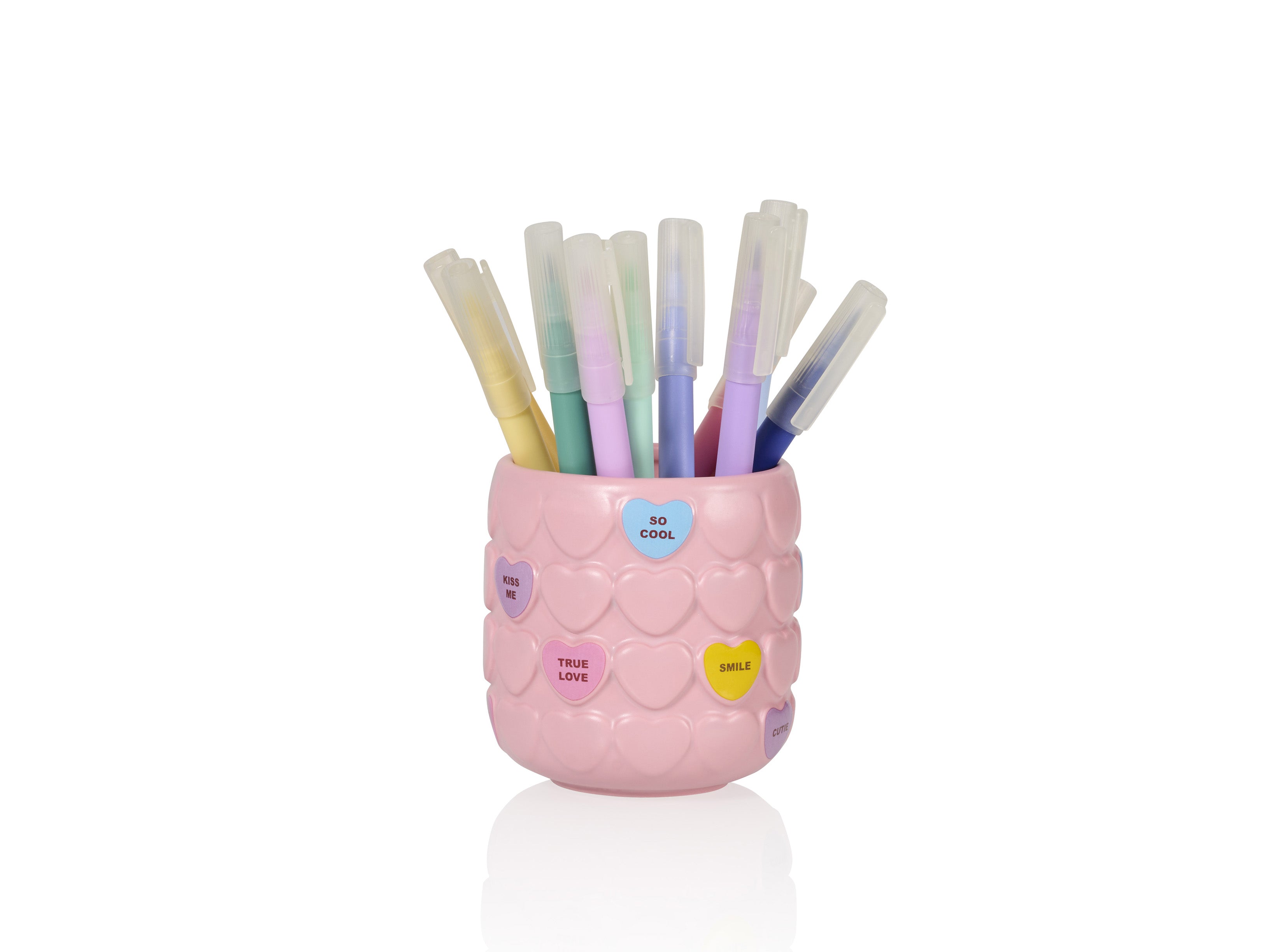 bitten-sweet-heart-tasse-c-ramique-rose-coeur-8-cm image 2