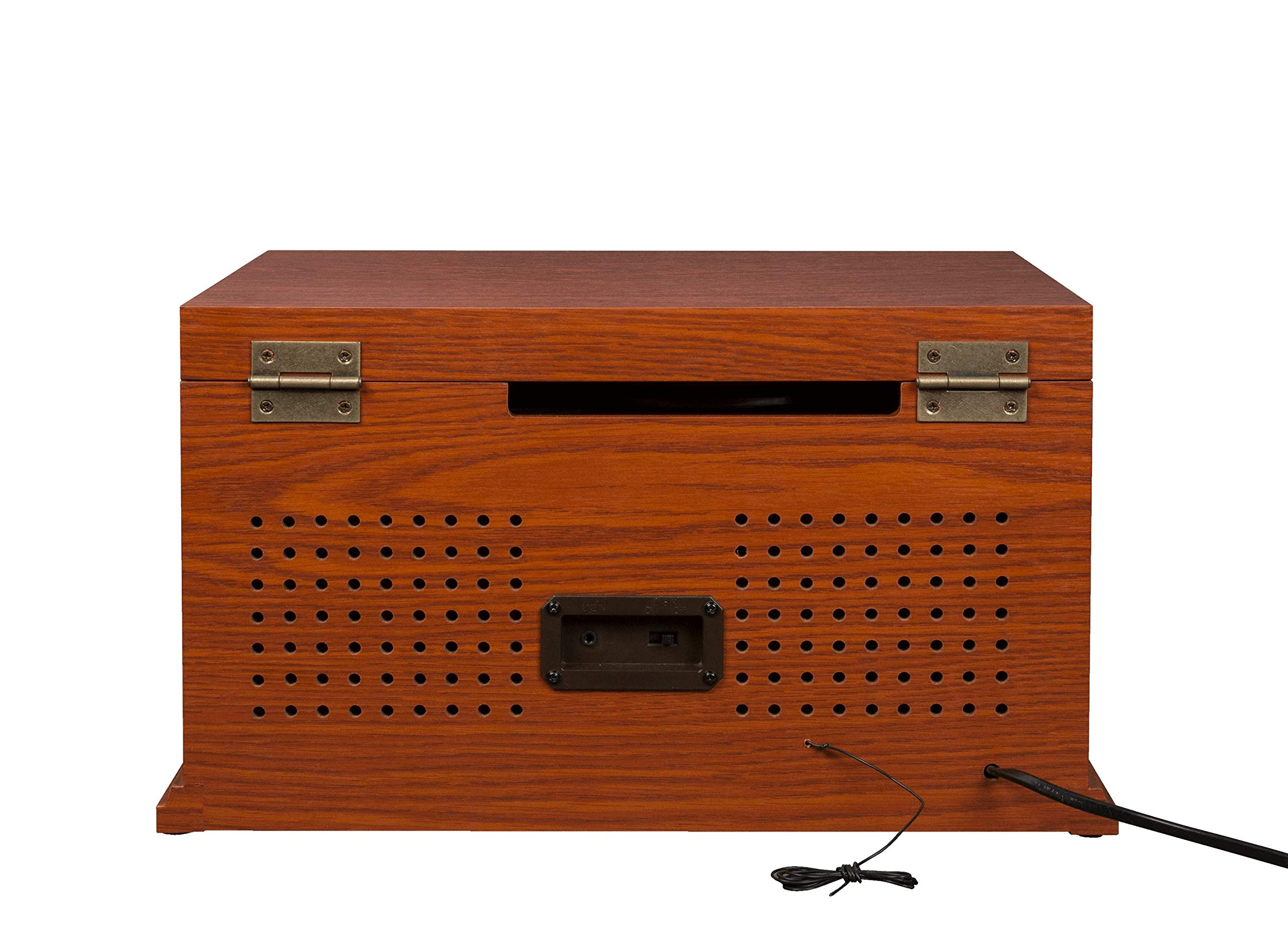 crosley-lancaster-platine-vinyle-bluetooth-paprika-cd-cassette image 5